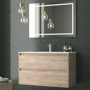 Mueble Suspendido ETNA 2 Cajones Neutrum | 4 Medidas 60-120 cm | 10 Acabados