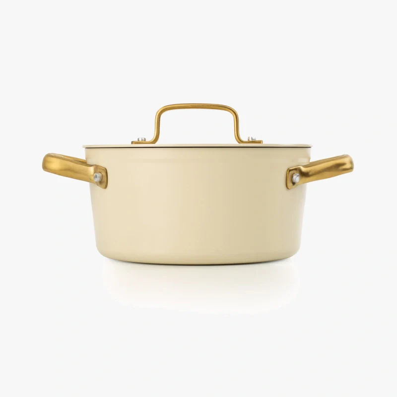 Cacerola Antiadherente Cerámico Serie Samoa Iconic Beige 20 Cm / 2,6 L - Imagen 3