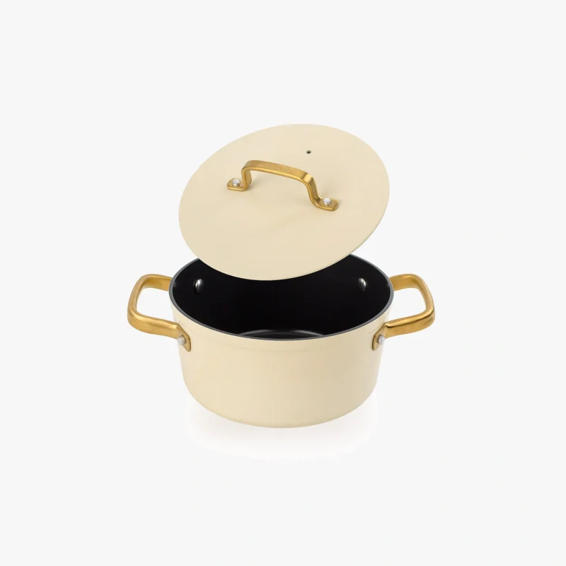 Cacerola Antiadherente Cerámico Serie Samoa Iconic Beige 20 Cm / 2,6 L - Imagen 8