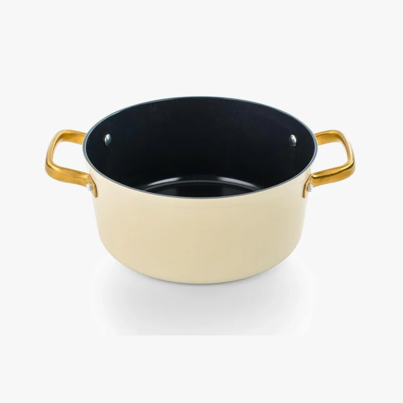 Cacerola Antiadherente Cerámico Serie Samoa Iconic Beige 24 Cm / 4,3 L - Imagen 5
