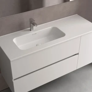 Lavabo con Poza Desplazada CONSTANZA. Opciones de medidas y acabados