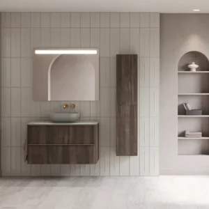 Mueble de Baño Suspendido DAI de Royo con Lavabo Sobre Encimera | 60/80/100 cm