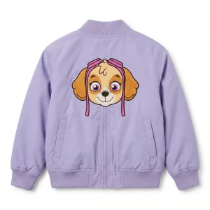 Chaqueta Bomber Paw Patrol Lila