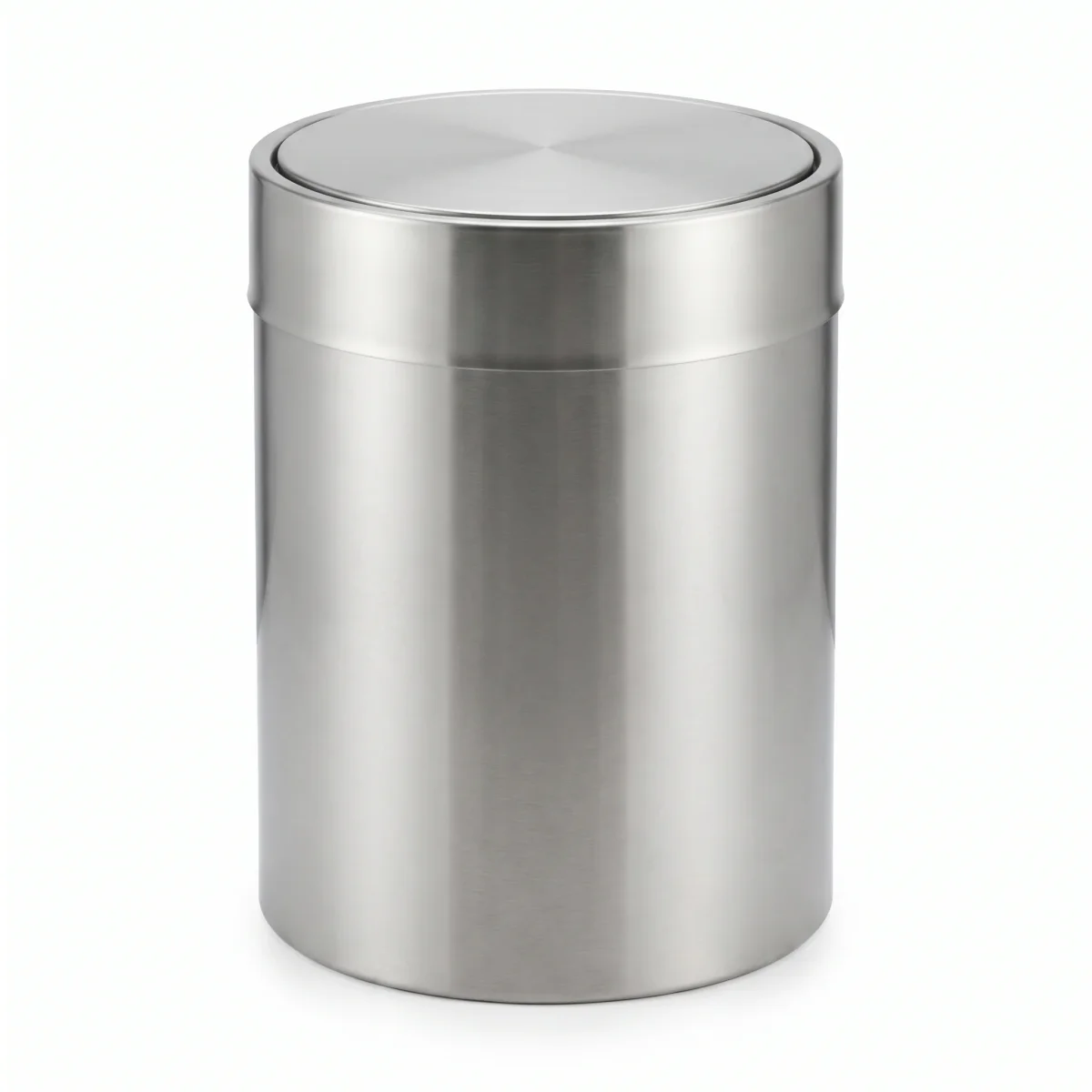 Papelera de Oficina Vilagrasa BAS-1002 — 1002 Inox 56 Litros - Imagen 2