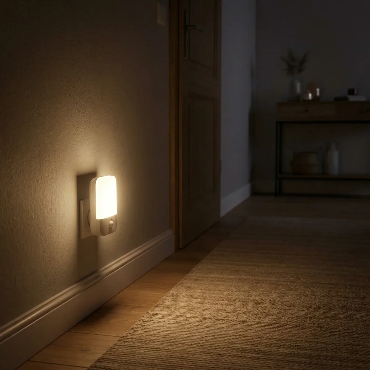 Pack 2 Luces Nocturnas LED Enchufables Luz Cálida con Sensor | Casalux - Imagen 5